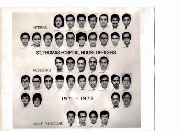 St thomas house officers